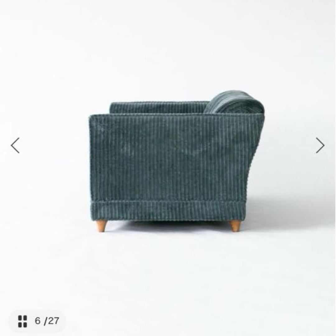 LAKEWOOD SOFA 3P BLUE GRAY アクメファニチャー