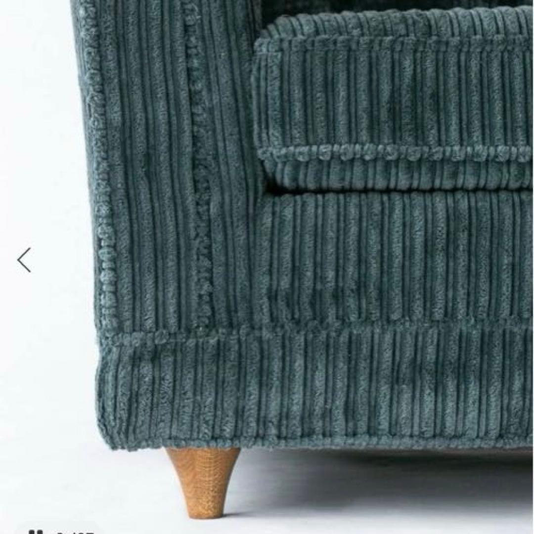 LAKEWOOD SOFA 3P BLUE GRAY アクメファニチャー