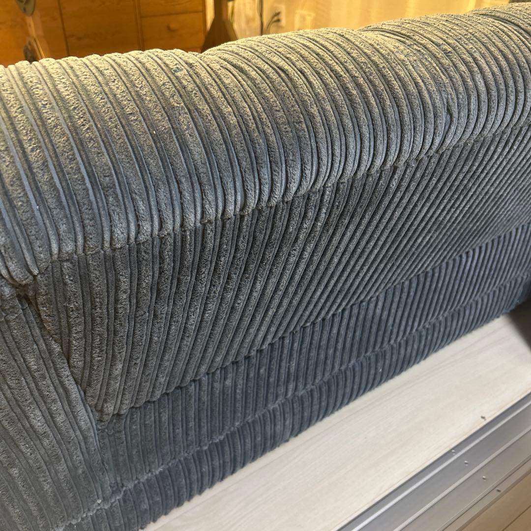 LAKEWOOD SOFA 3P BLUE GRAY アクメファニチャー