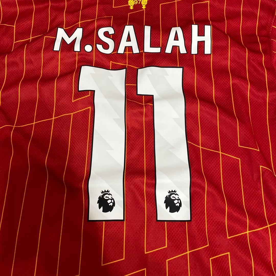 サラー　リバプール　XL M. SALAH 11 LFC ジャージ レッド