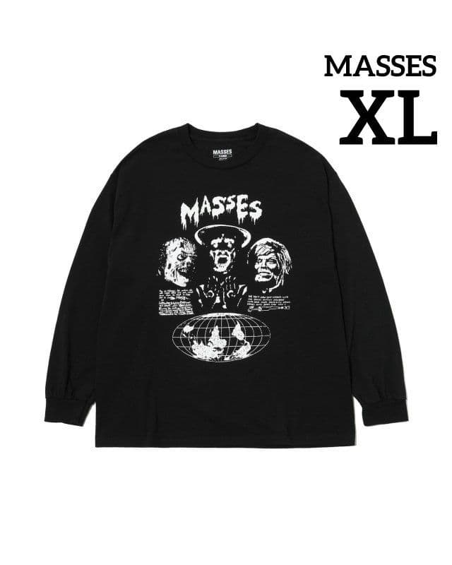 XLサイズ MASSES L/S Tシャツ