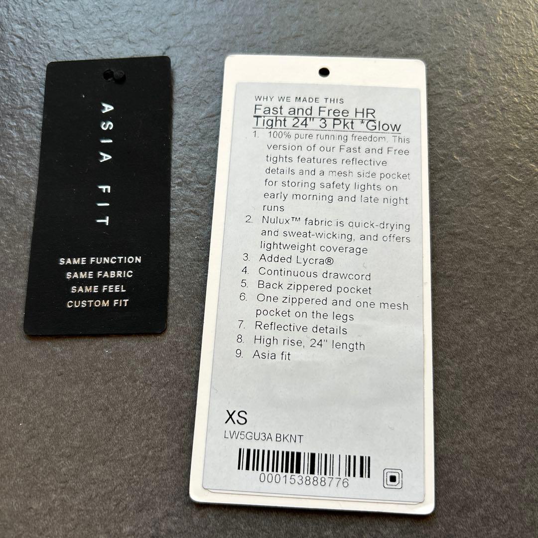 Lululemon ダークグレー レギンス ポケット付き　ヨガウエア