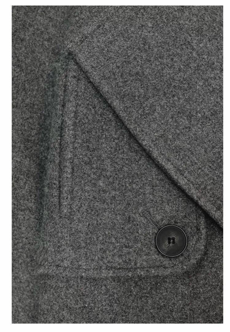 ZARA ダブルブレストコート ベルトとループ付き　M