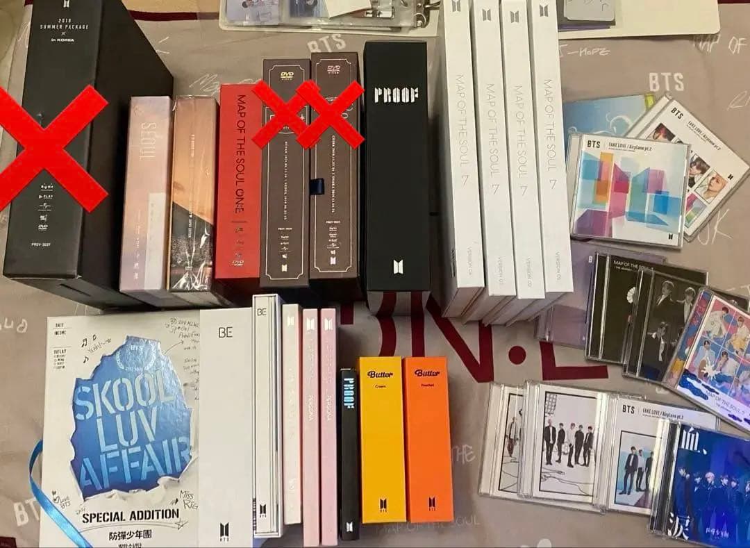 BTS CD セット　DVD