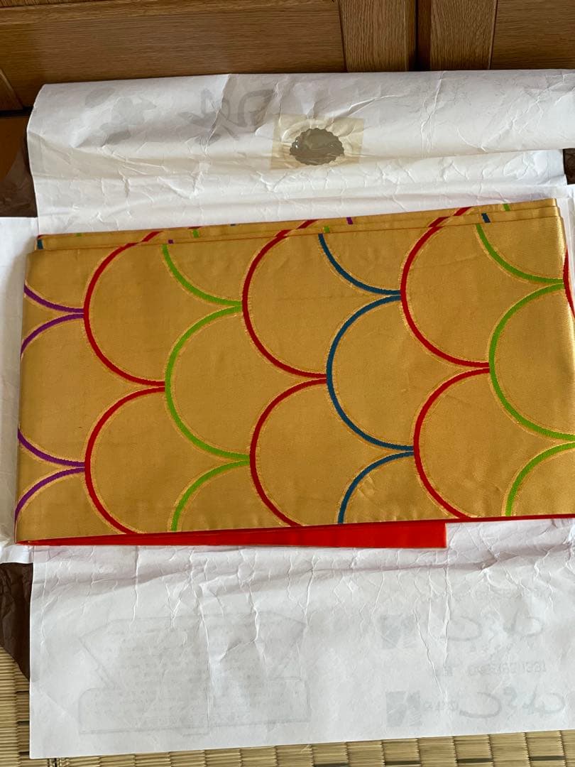 七五三用グレー花柄着物　なのは