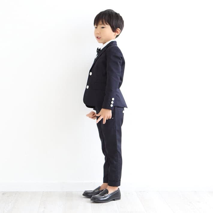 新品！SMOOTHY セットアップスーツ ロング ブラック130