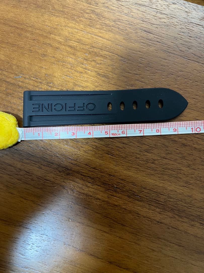 PANERAI 純正ラバーベルト(ラグ幅22/ XS)