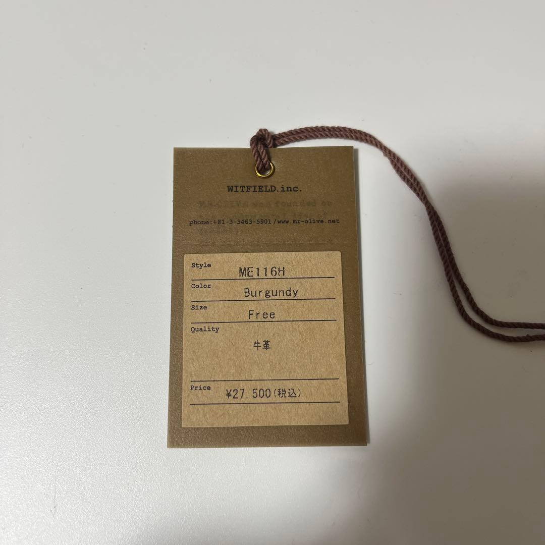 MR.OLIVE折り財布　８ヶ月待ちの人気商品❗️