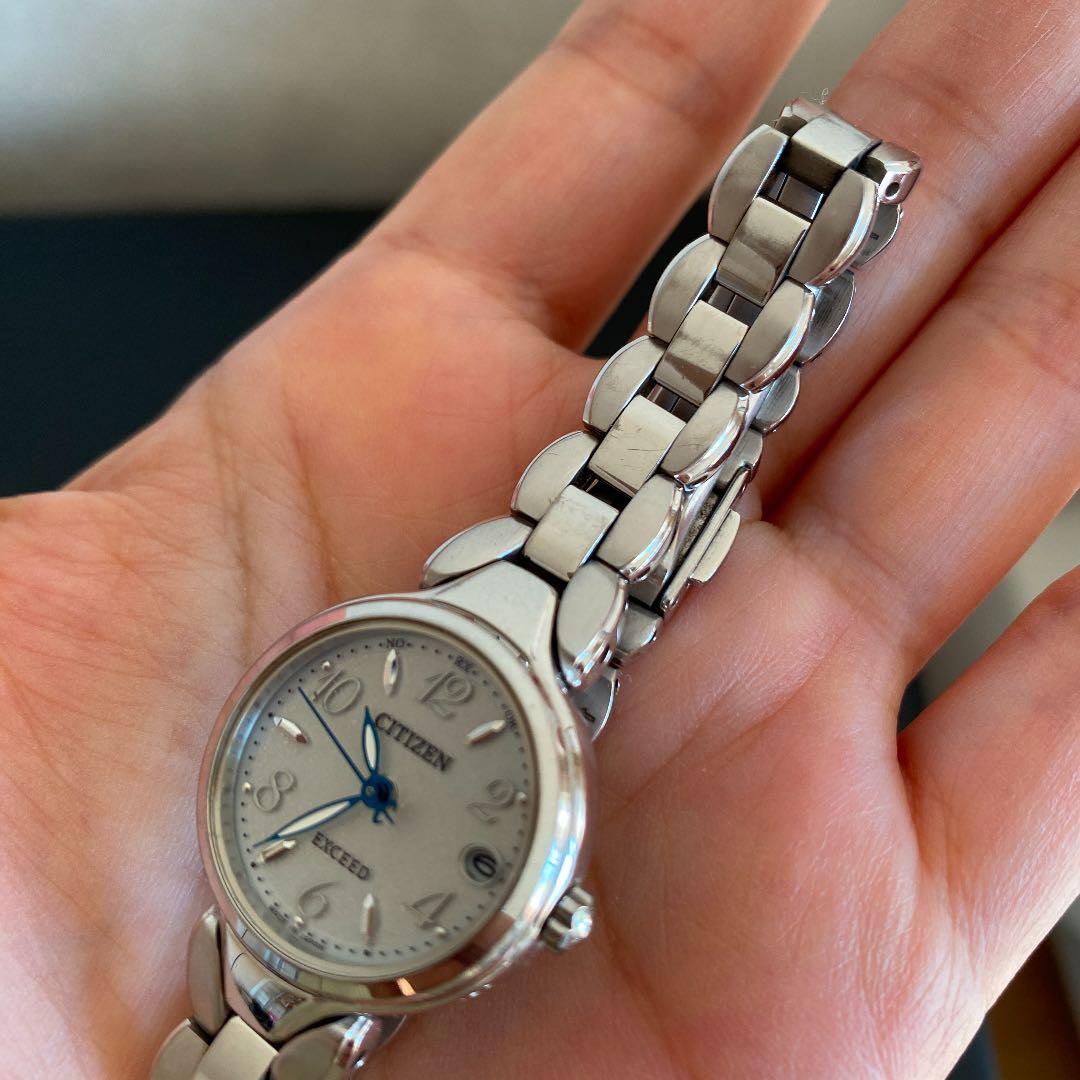 k*o様 CITIZEN 値下げ！EXCEED エコドライブソーラー　電波時計