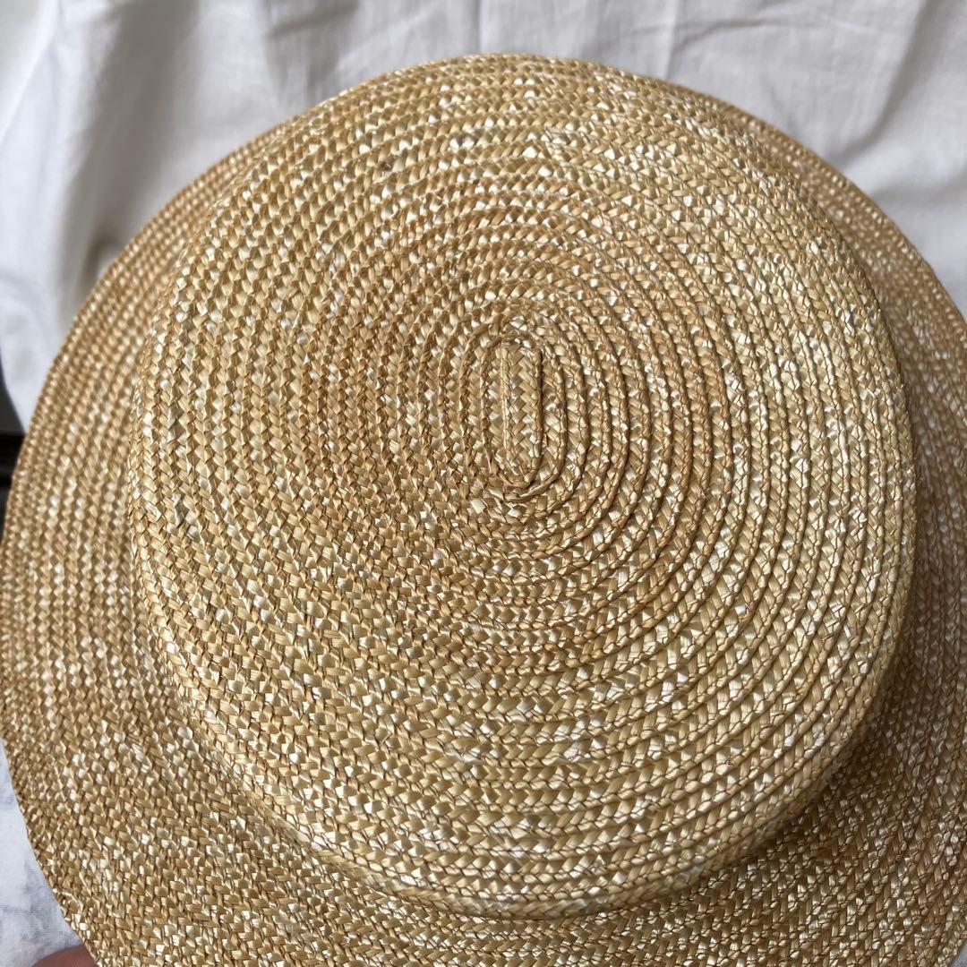 arth　アース　カンカン帽　帽子 日本製　59㎝