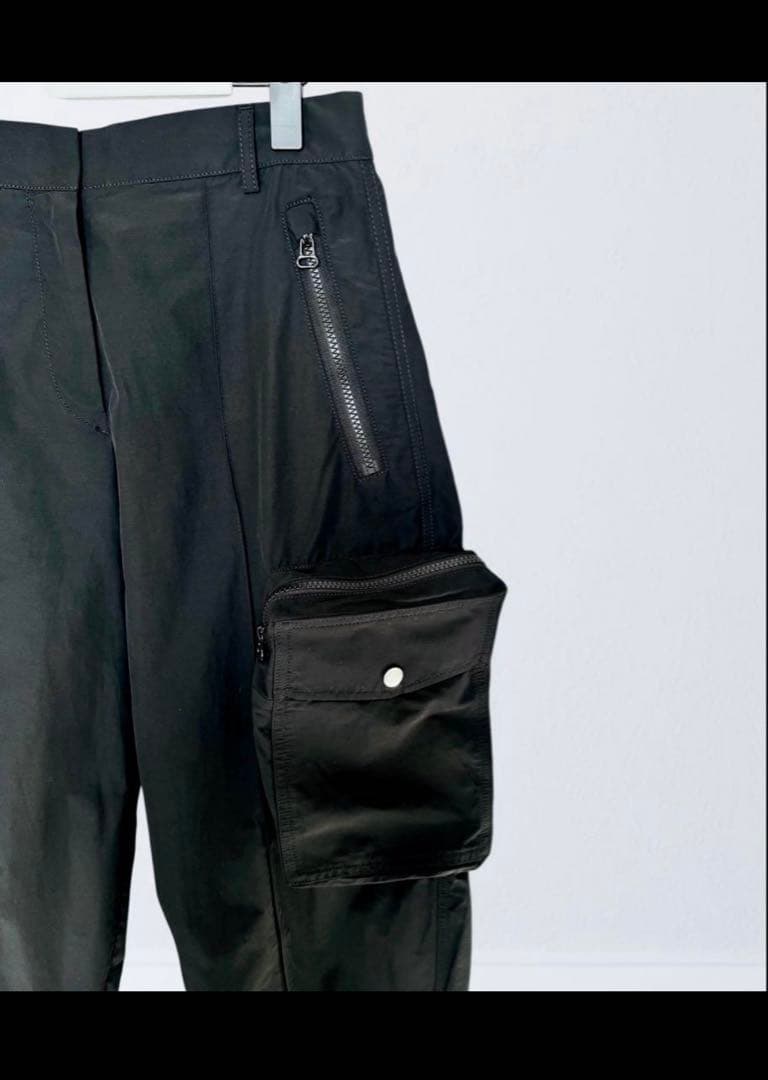 Stella McCartney カーゴパンツ 38 定価14万 ブラック