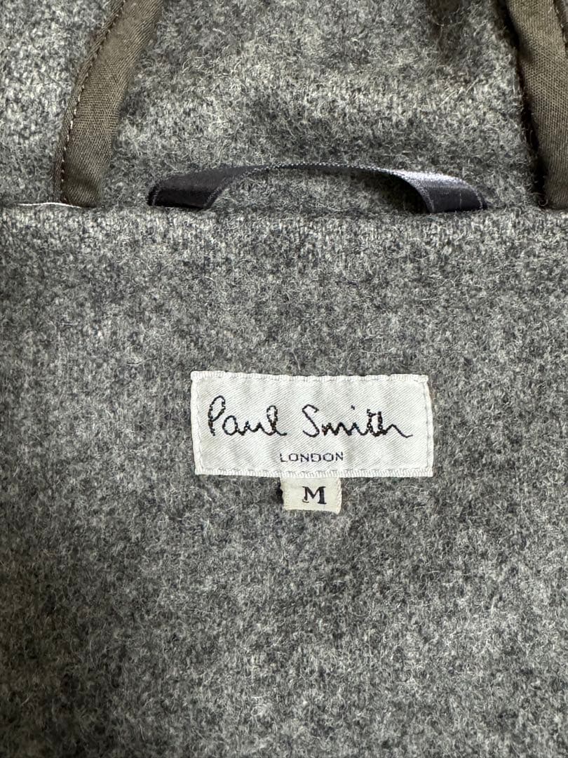 ポールスミス　ウール　ダッフルコート　グレー