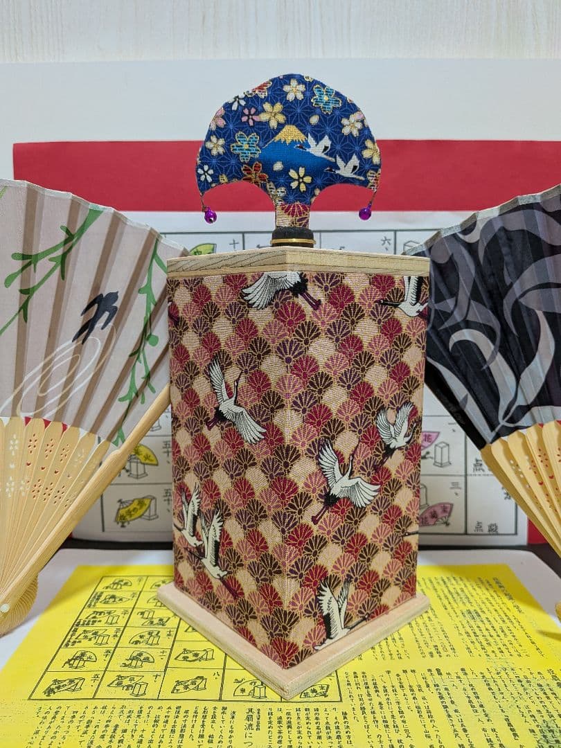 「鶴の恩返し。」 金曜日の妻達♪NEWDデザイン扇子！新品⑤点 投扇興セット。