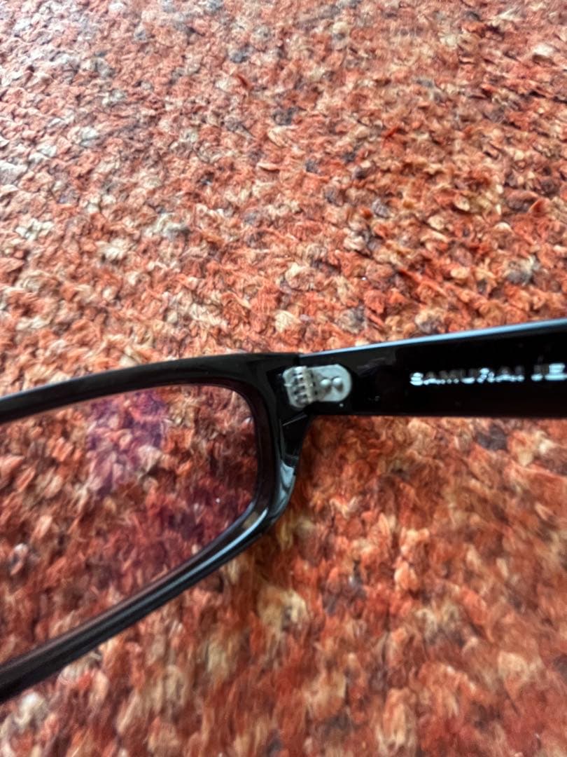 SAMURAI JEANS ブラック サングラス　度無　ケース付