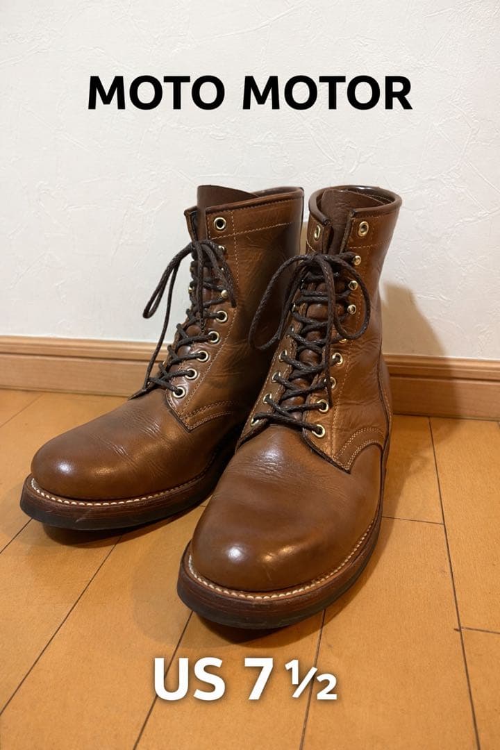 希少 MOTO MOTOR レースアップブーツ 廃盤品