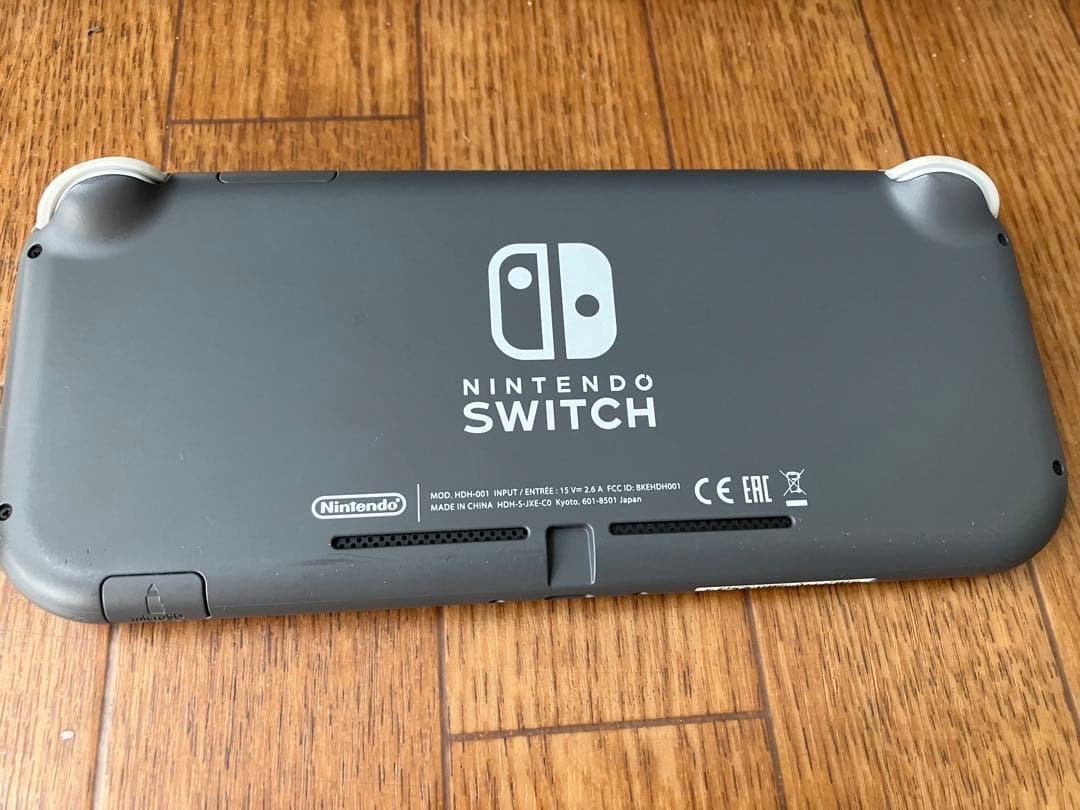 Nintendo Switch Lite グレー 本体　used