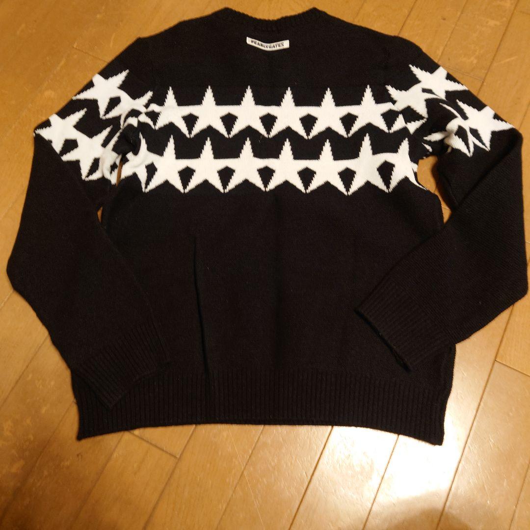 パーリーゲイツ 星形模様 セーター