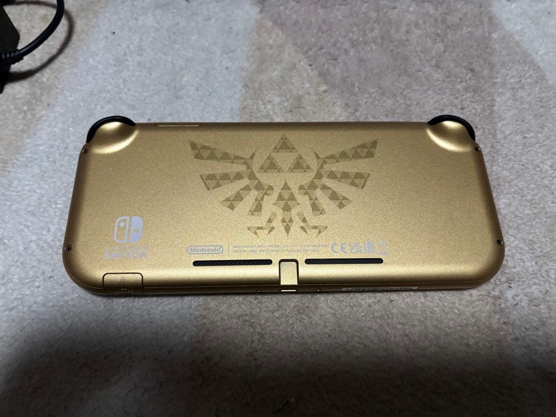 【0:10出品終了】Switch Lite ハイラル&512GBのSDセット