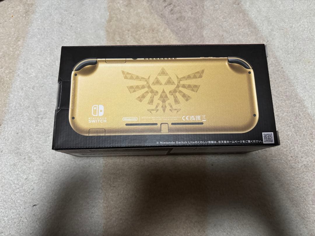 【0:10出品終了】Switch Lite ハイラル&512GBのSDセット