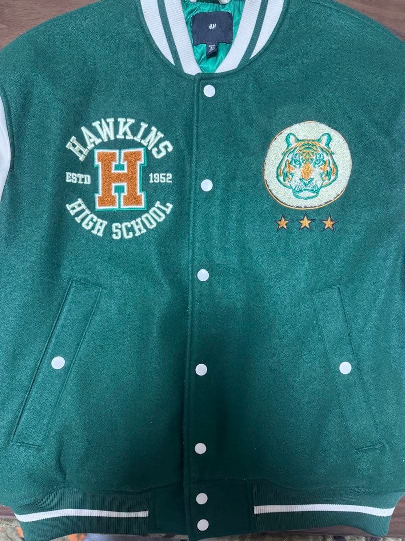  strenger things スタジャン　ストレンジャーシングス