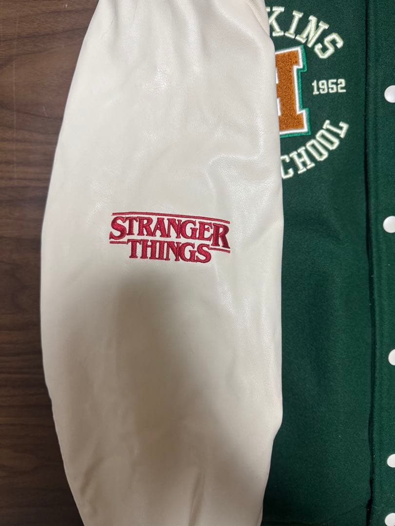  strenger things スタジャン　ストレンジャーシングス