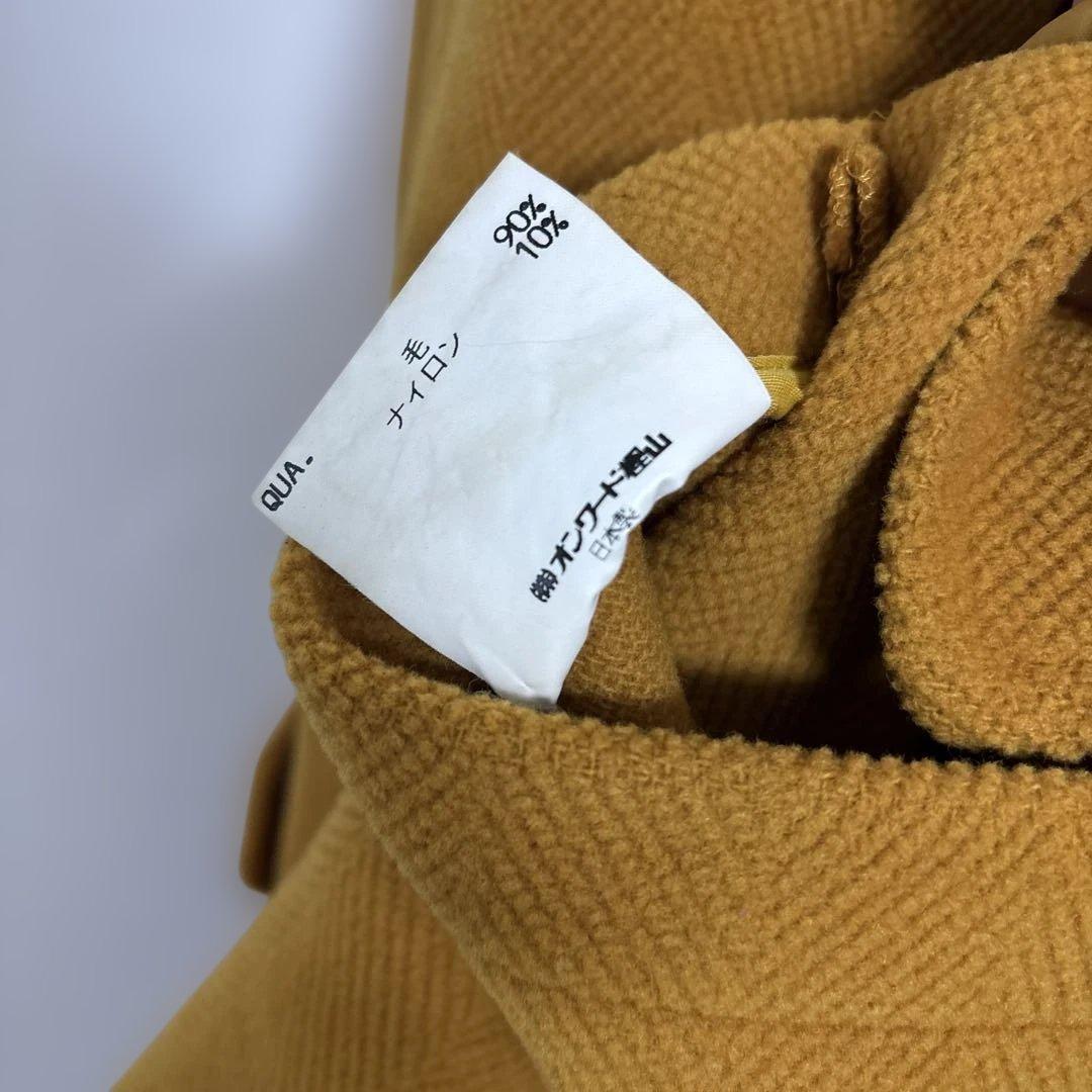 ジェイプレス　大人可愛い　ダッフルコート　オンワード樫山　ヘリンボーン