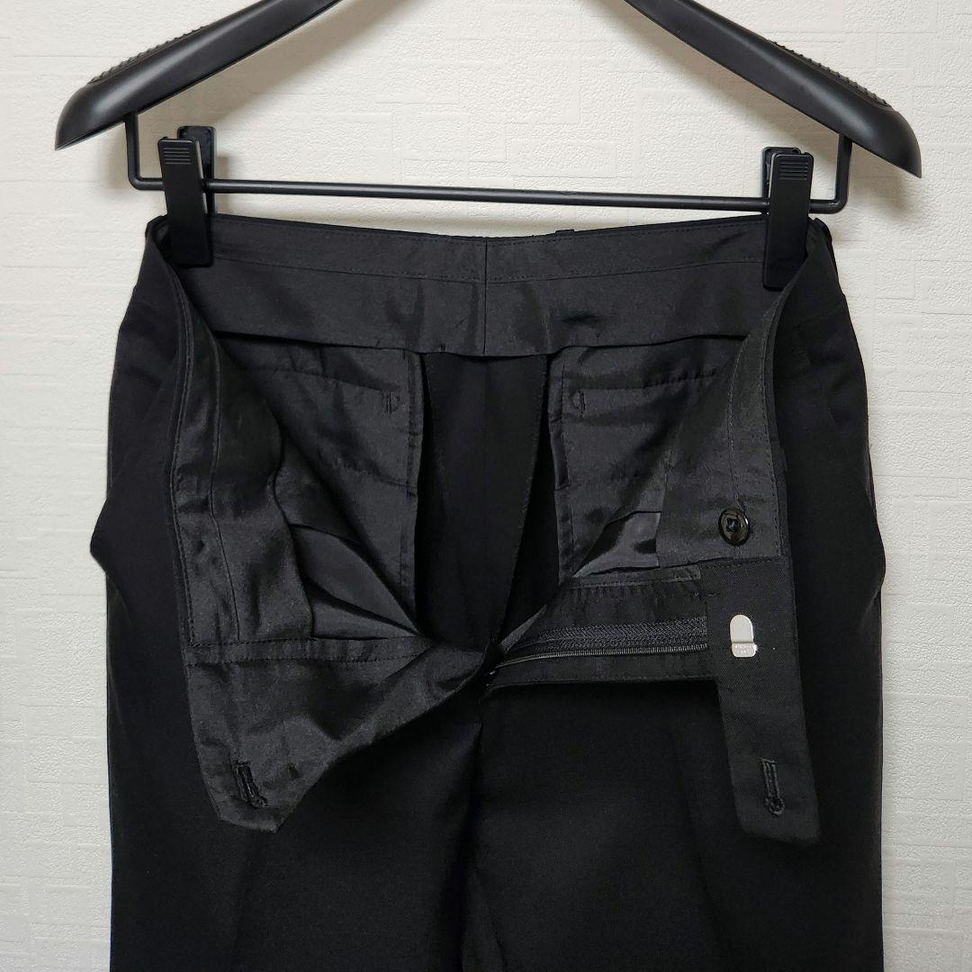 シップス　カノニコ　メンズ　スーツ　ブラック　無地　美品