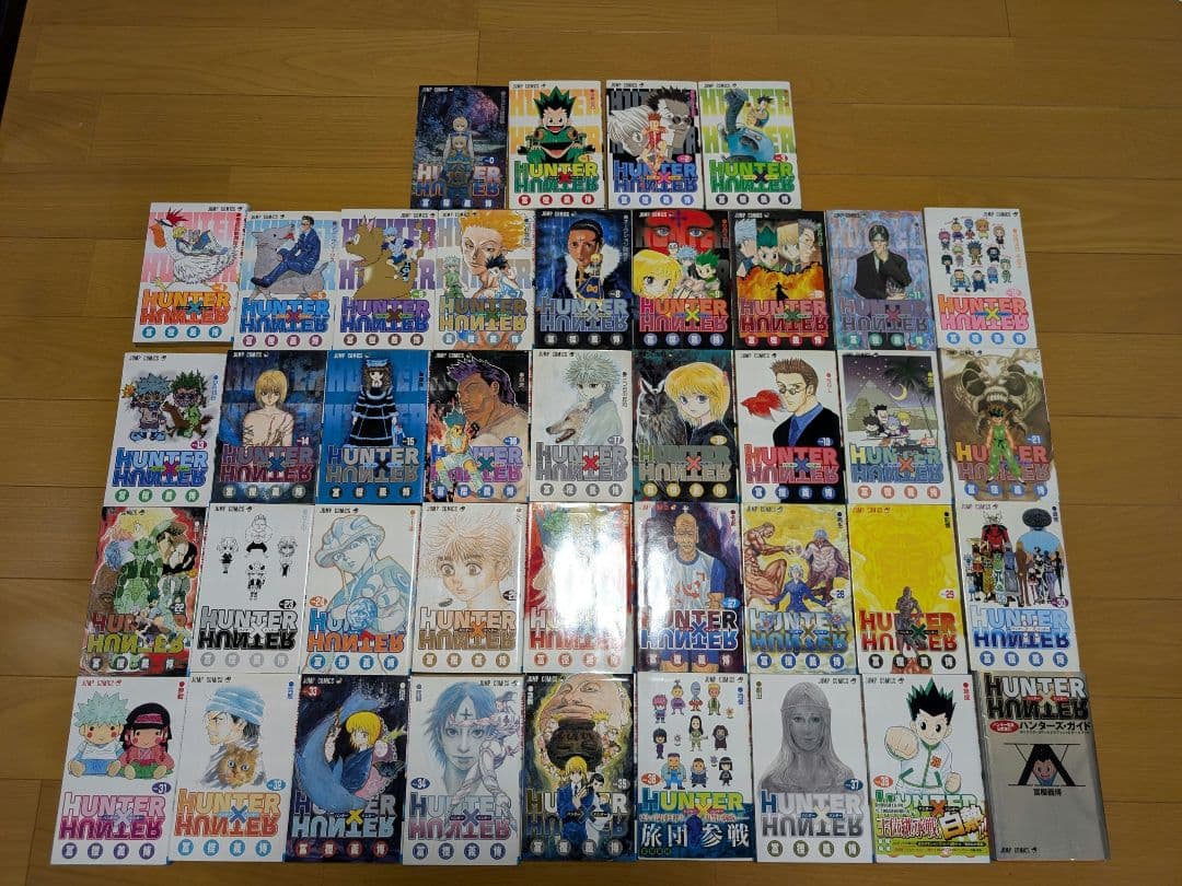 ハンターハンター 全巻セット 0巻付　38巻　ジャンプ　少年漫画
