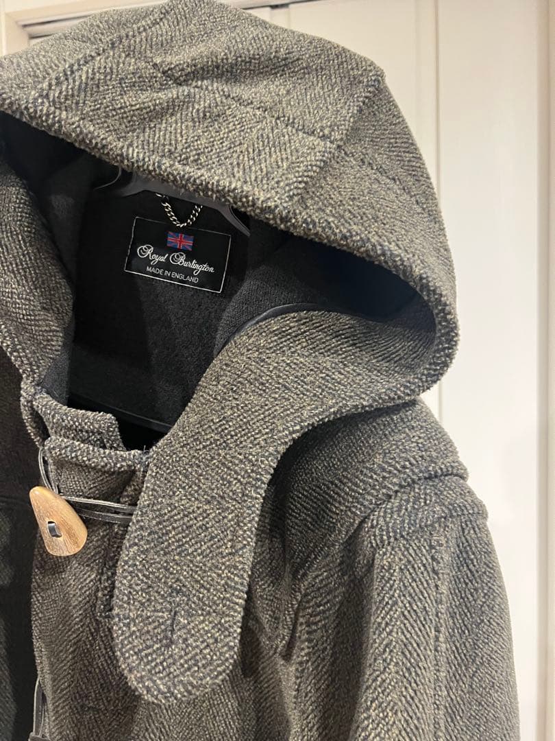 美used品 カットパイル ロイヤルバーリントン ダッフル 34