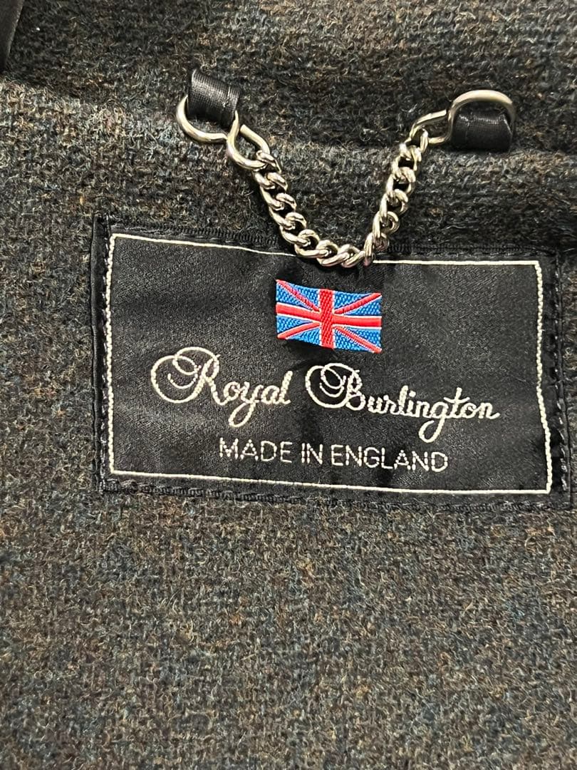 美used品 カットパイル ロイヤルバーリントン ダッフル 34