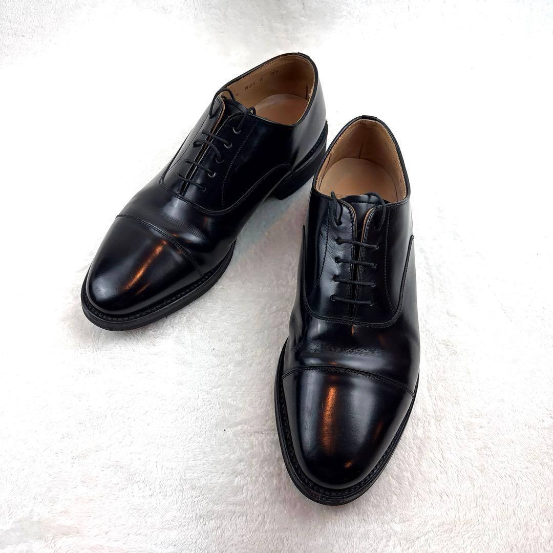 REGAL　リーガル　ストレートチップ　27㎝　黒　エアーローテーションシステム