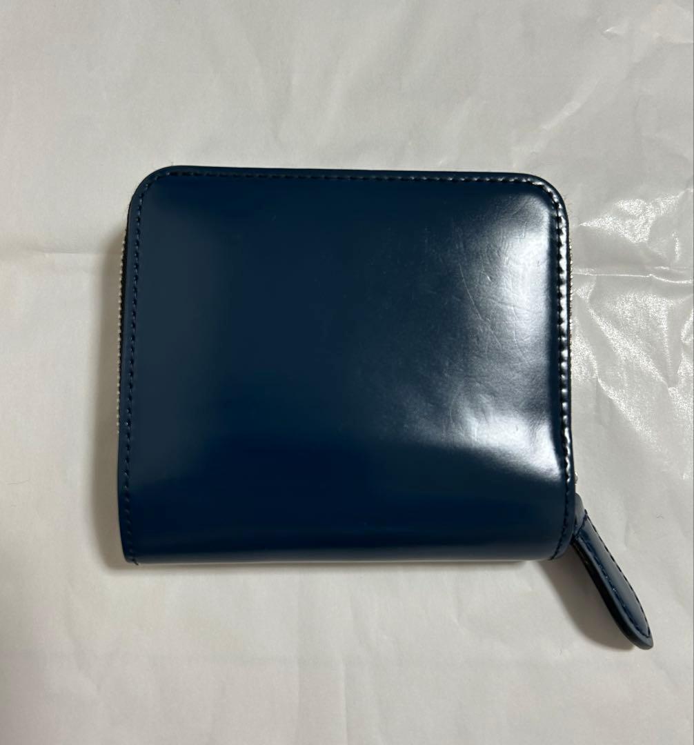 THE WARMTHCRAFTS MANUFACTURE 二つ折り財布　ブルー