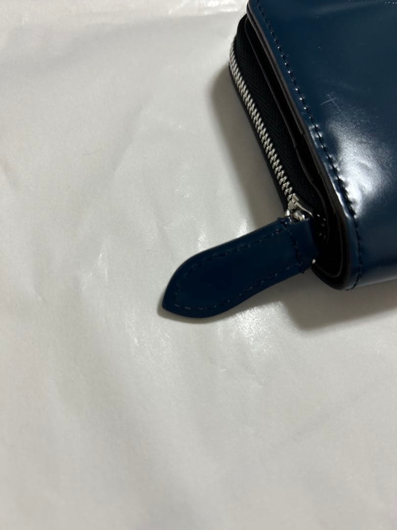 THE WARMTHCRAFTS MANUFACTURE 二つ折り財布　ブルー