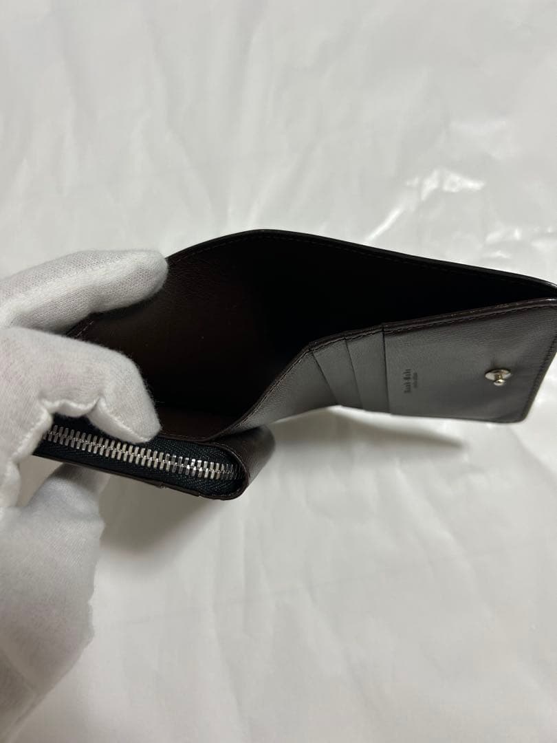 THE WARMTHCRAFTS MANUFACTURE 二つ折り財布　ブルー