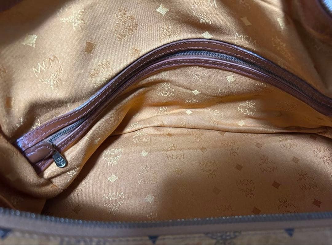 MCM ヴィセトス　レザー　ミニボストンバッグ　美品