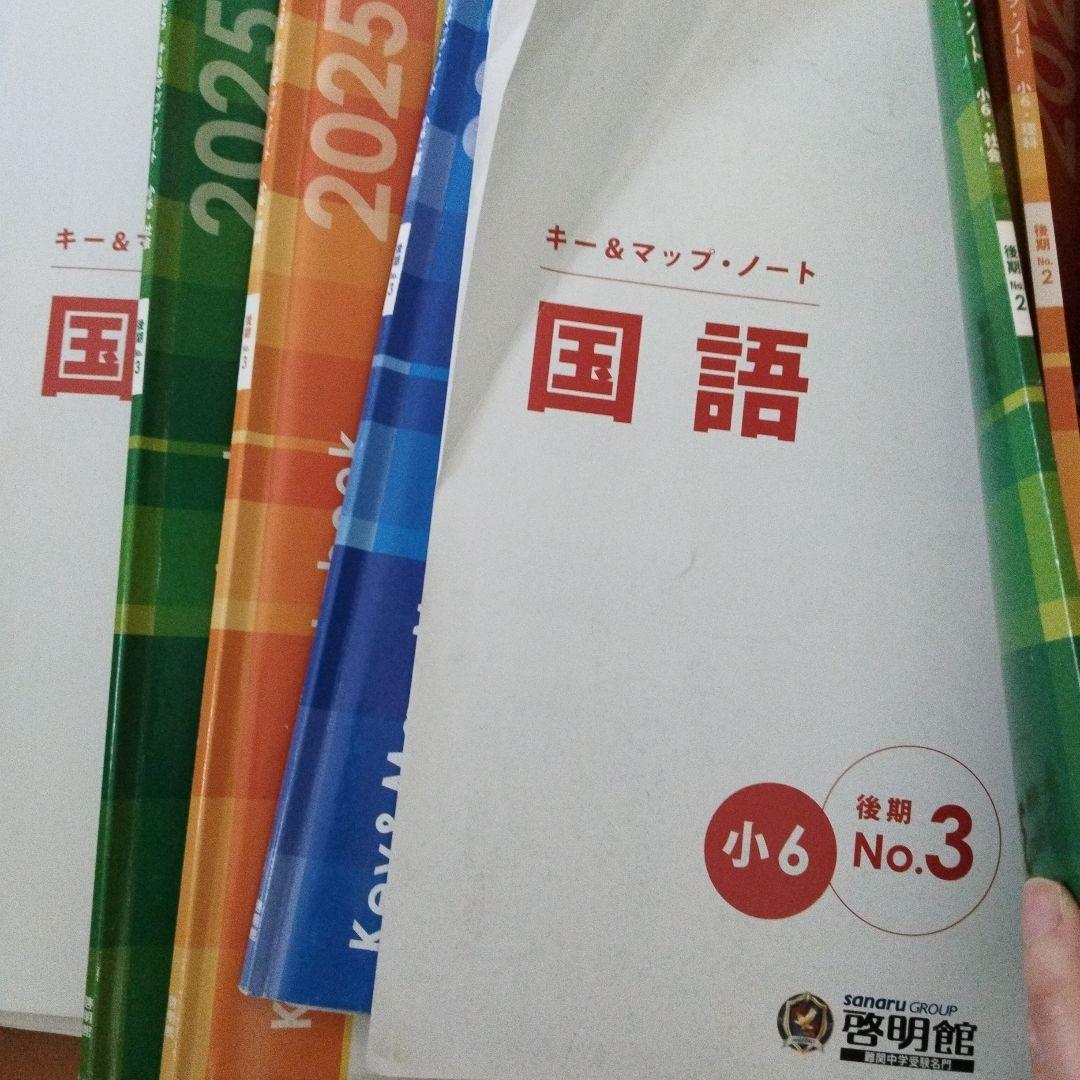 啓明館小6後期テキスト