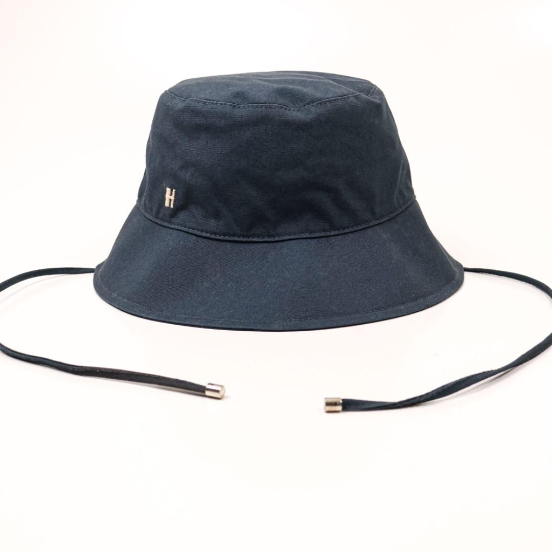 H1900M◾️エルメス　バケットハット　紐付き