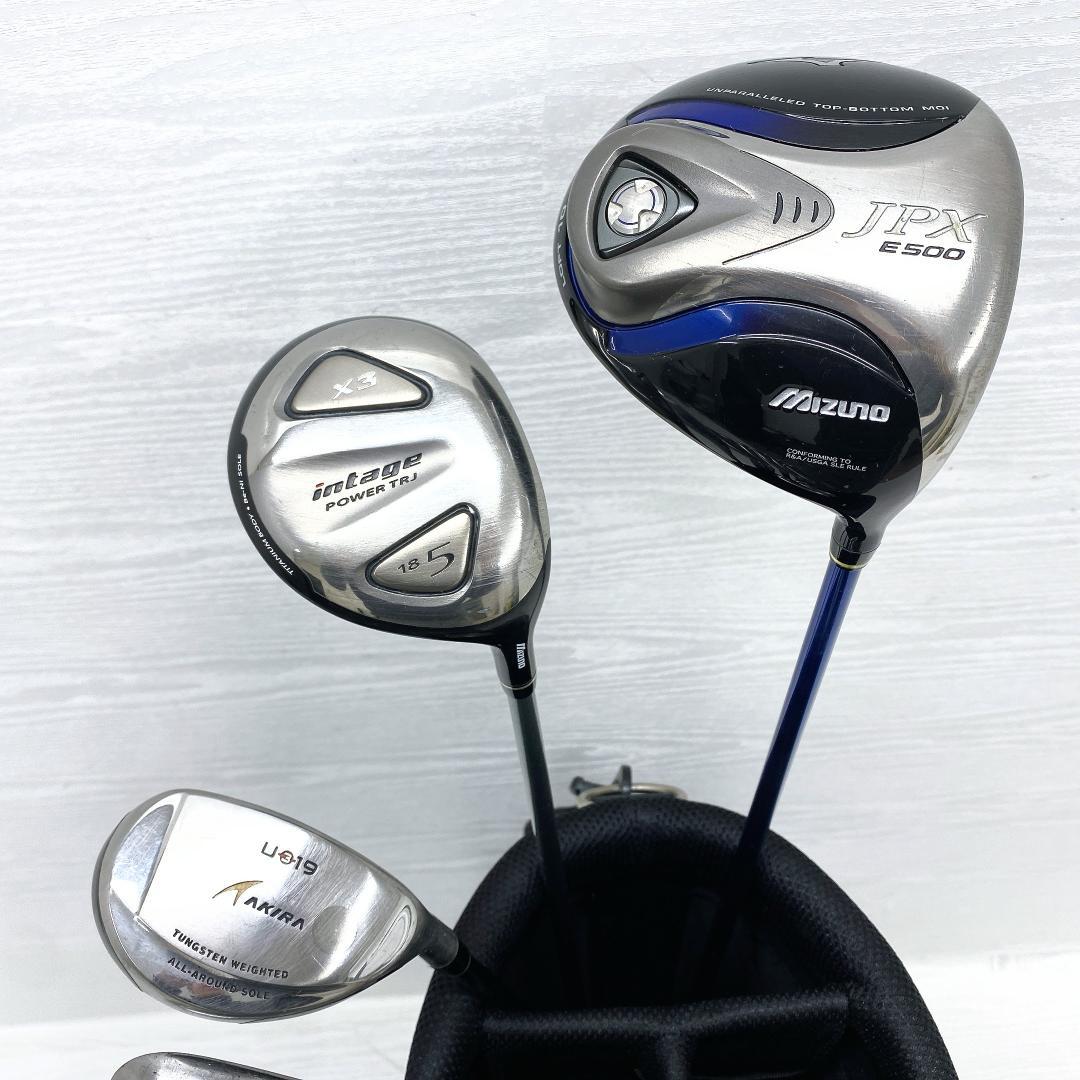 【豪華‼】 MIZUNO ミズノ メンズ ゴルフクラブ 初心者セット 12本 R