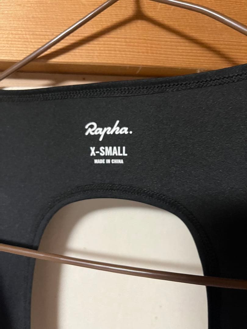 Rapha ブラック ビブタイツ X-Small
