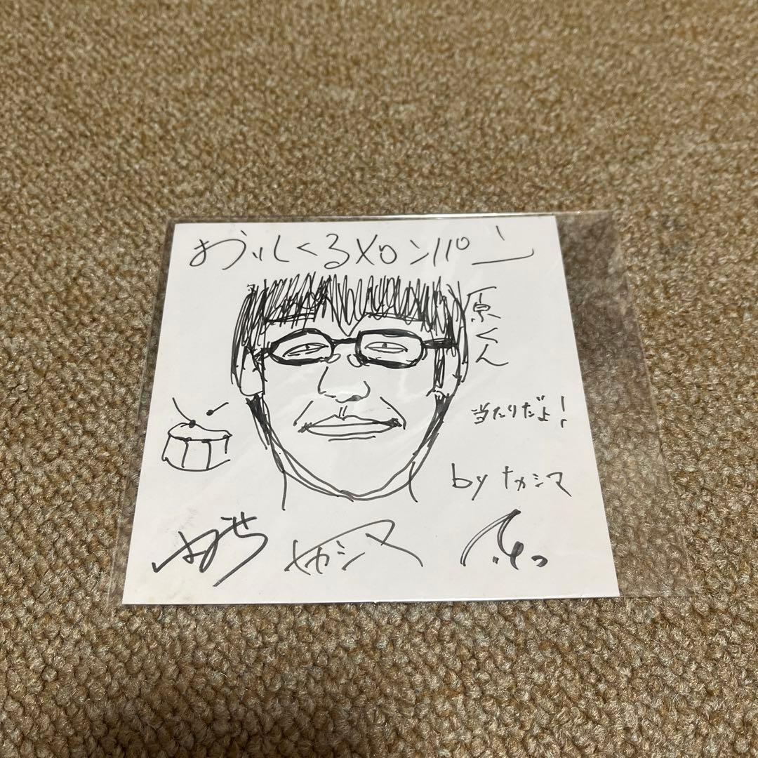 おいしくるメロンパン CD「thirsty」、直筆サイン色紙、フリーペーパー