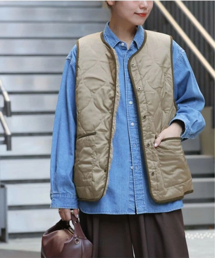 本日限定値下げ！ジャーナルスタンダードレリューム　リバーシブルベスト