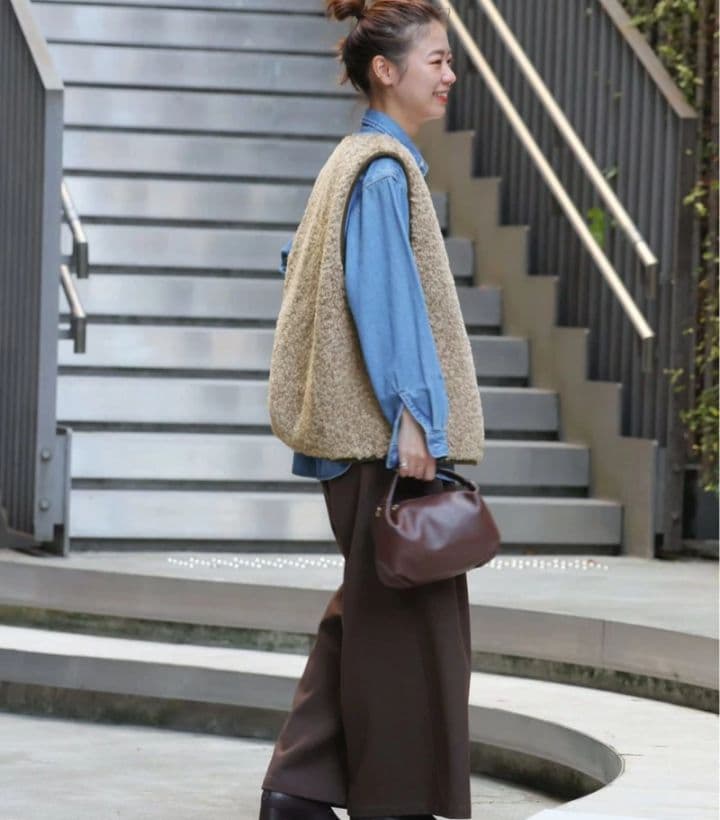 本日限定値下げ！ジャーナルスタンダードレリューム　リバーシブルベスト