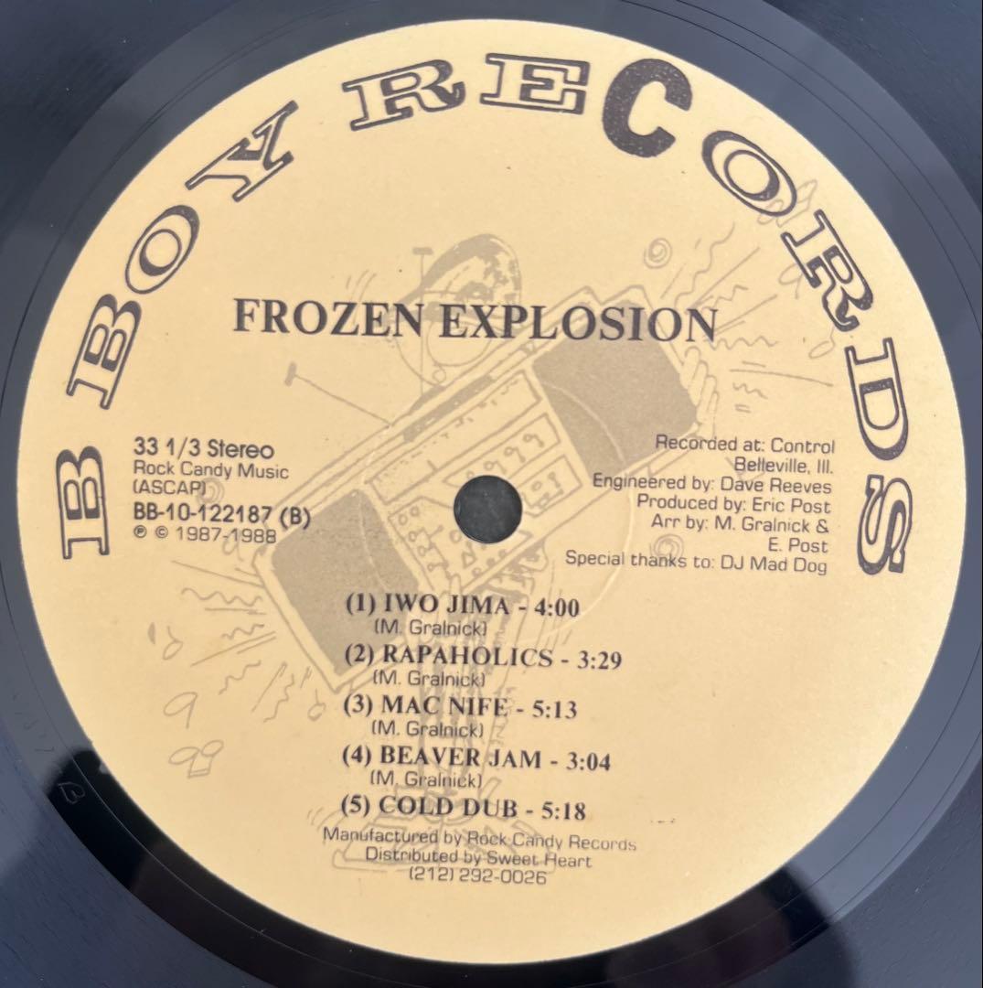 美品USオリジナル！FROZEN / EXPLOSION