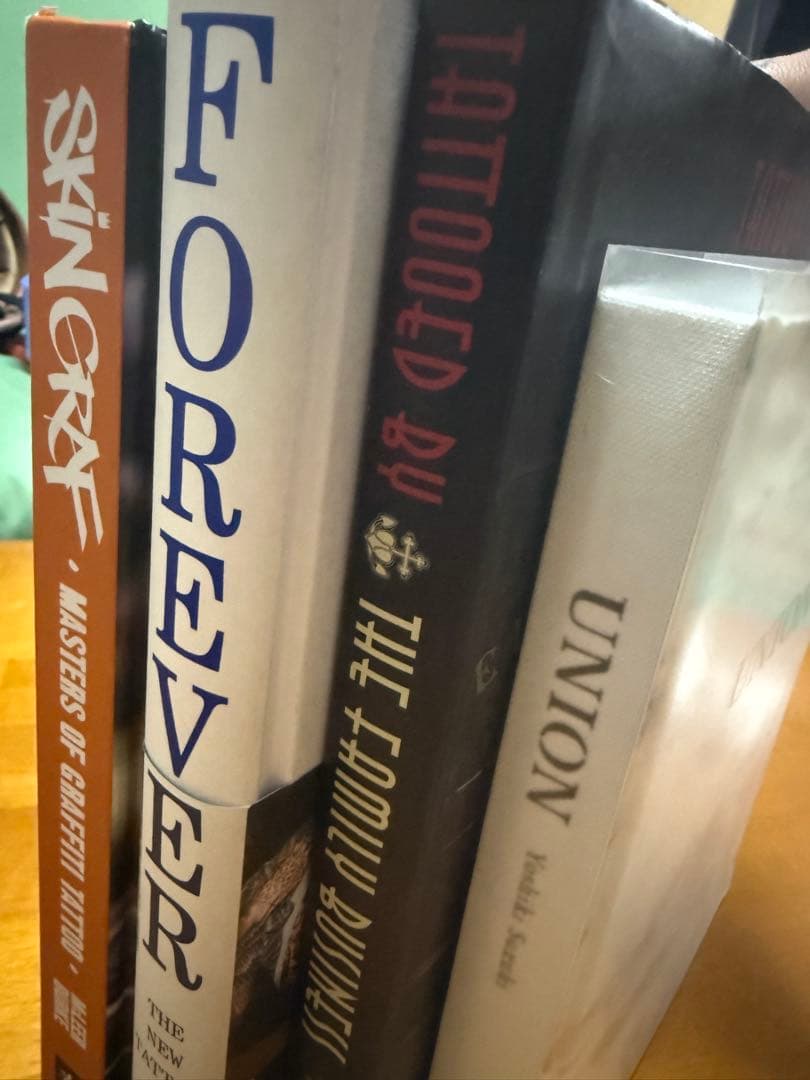 【タトゥーコレクター向け】タトゥー＆グラフィティ 洋書4冊セット