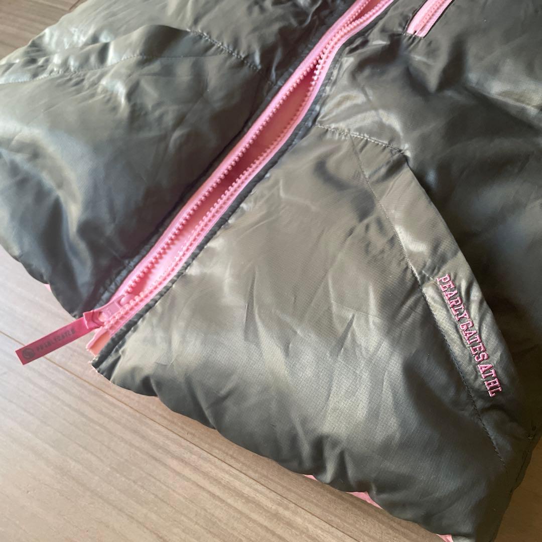 パーリーゲイツ　リバーシブルダウンベスト【美品】