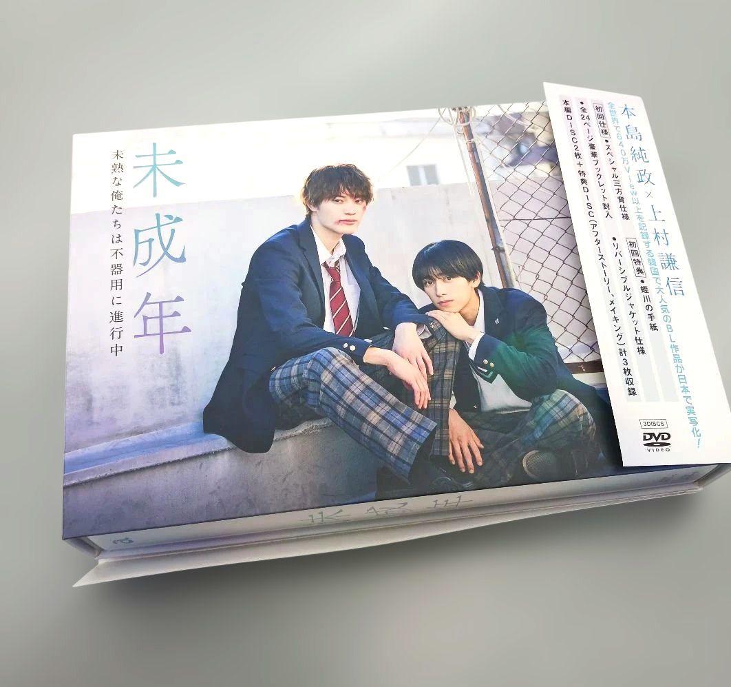 未成年～未熟な俺たちは不器用に進行中～ DVD BOX〈3枚組〉●特典付き