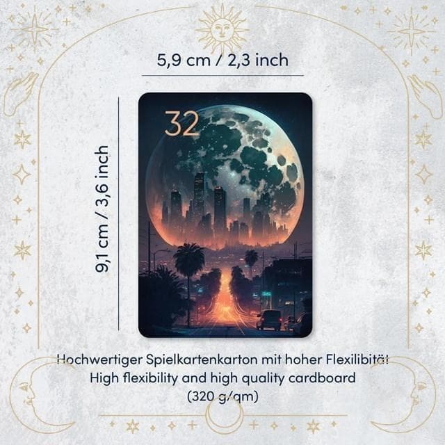 数量限定の希少インディーズデッキ✨カリフォルニアを描いたルノルマンカード