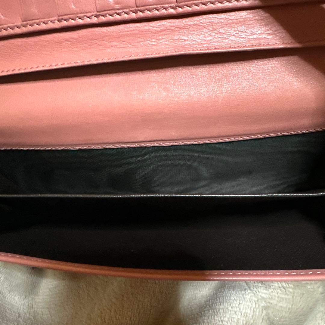 GUCCI長財布　ピンク