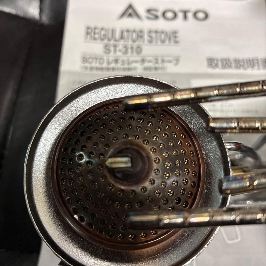 美品　SOTO ST-310 シングルバーナーコンロ　３点セット