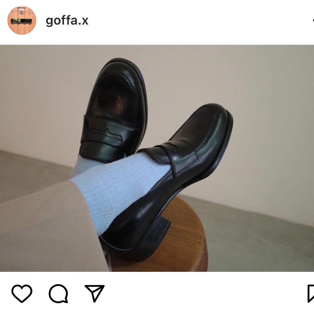 goffa x別注Le Yuccaʼs レユッカス ローファー 40 箱・袋付き